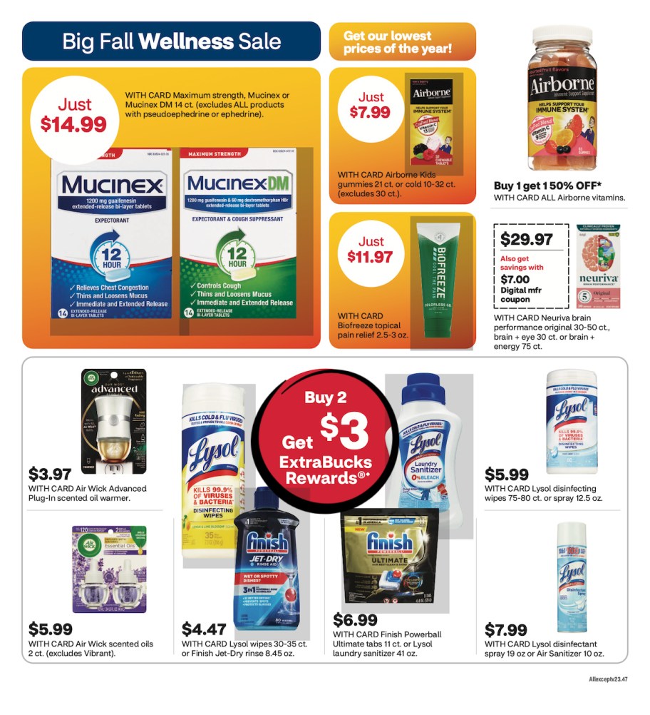 page from CVS ad