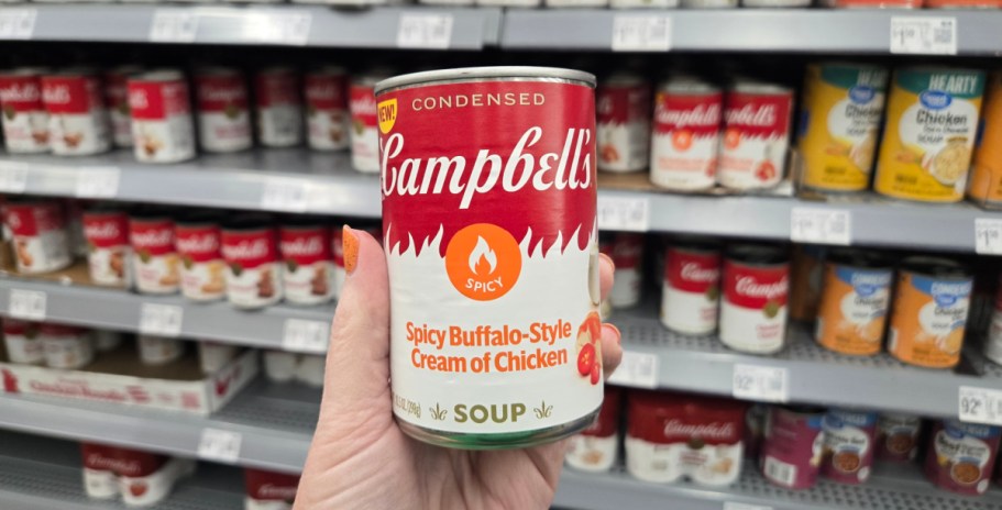 New Campbell’s Buffalo-Style Cream of Chicken Soup—Endless Ways to Use It!