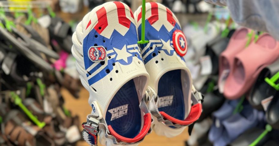 Captain America Crocs