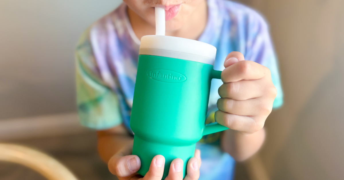 Infantino My 1st Tumbler Sipper Creamsicle 6M to 48M