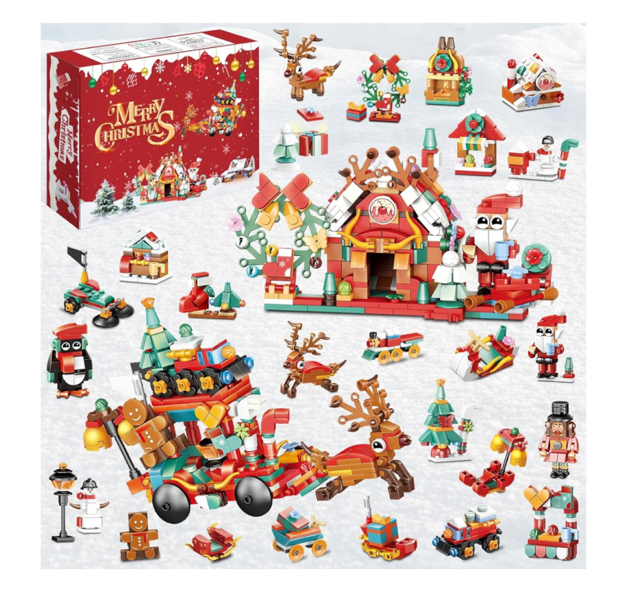 The Christmas Building Blocks Advent Calendar from Amazon