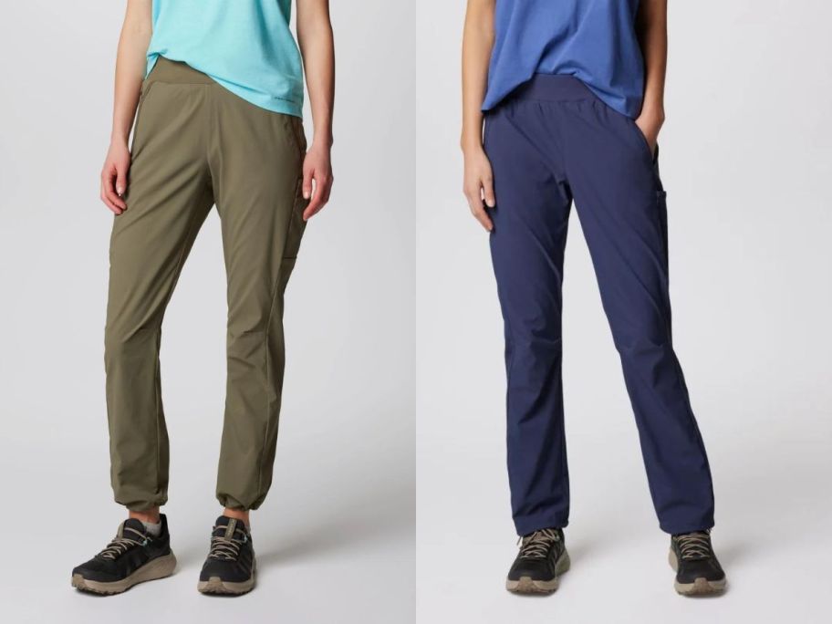 women wearing Columbia Women's Leslie Falls Pants