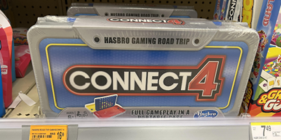 Possible 90% Off Select Toys at Walgreens | Connect 4 Road Trip Only $1.69 (Reg. $17)