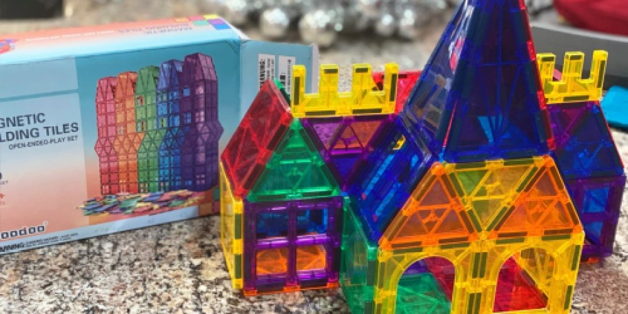 Magnetic Tiles 40-Piece Set w/ Storage Bag Just $12.49 on Amazon (Regularly $30)