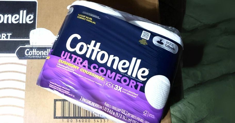 Cottonelle Toilet Paper Mega Rolls 32-Count ONLY $26 Shipped on Amazon