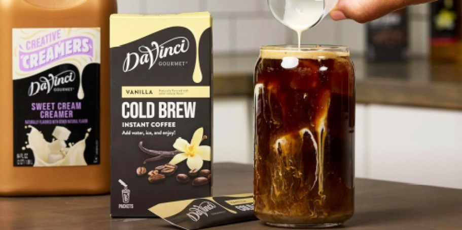 DaVinci Gourmet Instant Cold Brew Sticks 6-Pack Just $2.50 Shipped on Amazon (Reg. $12)