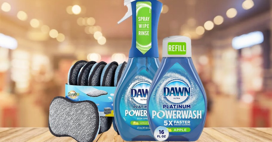 Dawn Powerwash Bundle Only $13.99 Shipped (Reg. $29) | Includes Bottle, Refill, & 6 Sponges