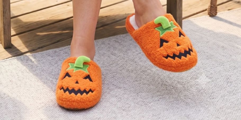 These $9 Halloween Slippers Are Scary Cute for Cool Summer Nights