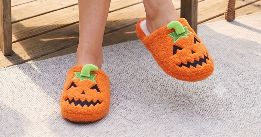 These $9 Halloween Slippers Are Scary Cute for Cool Summer Nights