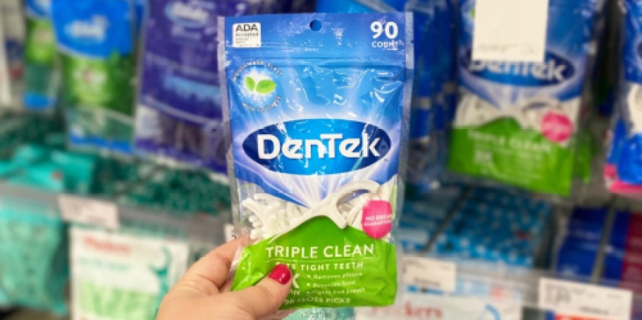 DenTek Floss Picks 90-Count Bag Only $1.33 Shipped on Amazon