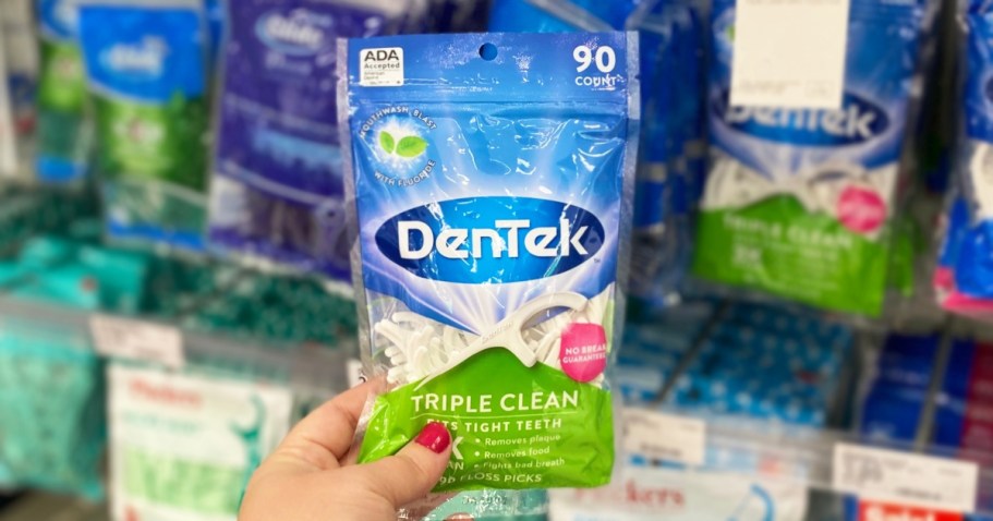 DenTek Floss Picks 90-Count Bag Only $1.33 Shipped on Amazon