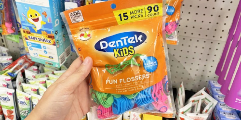 DenTek Kids Floss Picks 90-Count Bag Only $1.81 Shipped on Amazon