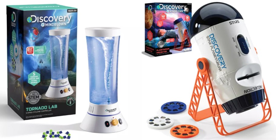 tornado toy and space projector