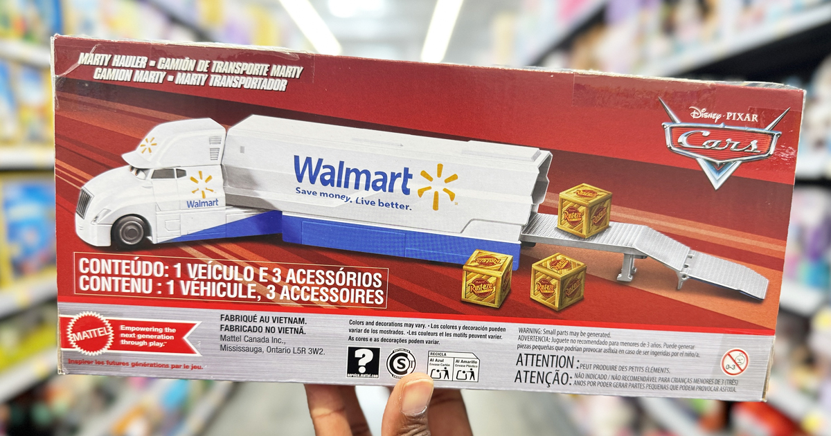 Disney Cars Walmart Truck Hauler as Low as $15.97 on Walmart.com
