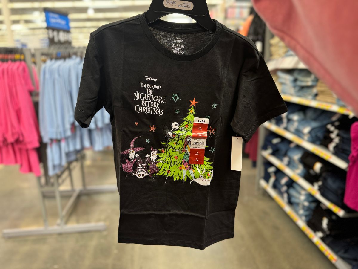 Walmart Halloween Clothes from $5.98 (Nightmare Before Christmas, Beetlejuice, & More!)