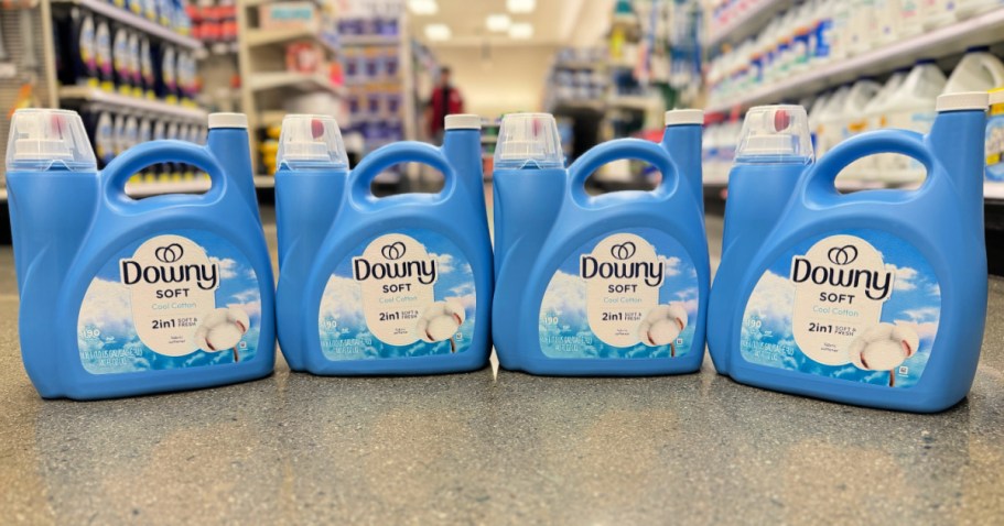 4 HUGE Downy Fabric Softener 140oz Bottles Only $34 Shipped on Amazon (Around $8.50 Each!)