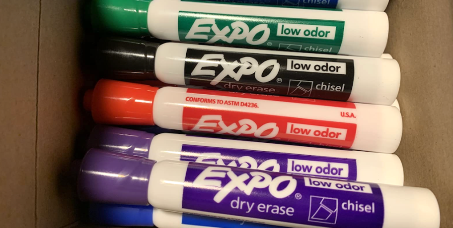 Expo dry erase markers 