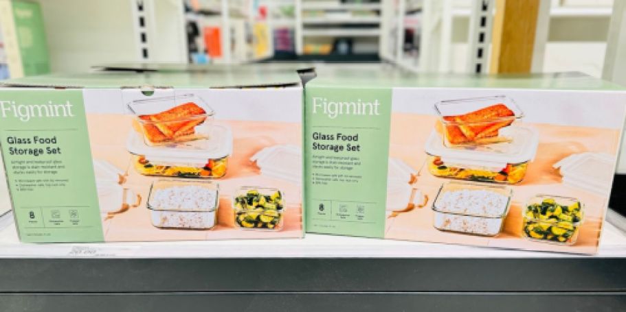 Get 40% Off Target’s Figmint Kitchen Collection | $13 Glass Food Storage & Baking Sheets