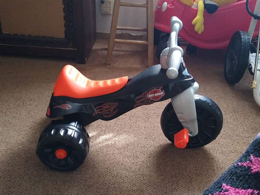 A Fisher-Price Harley-Davidson Toddler Tricycle