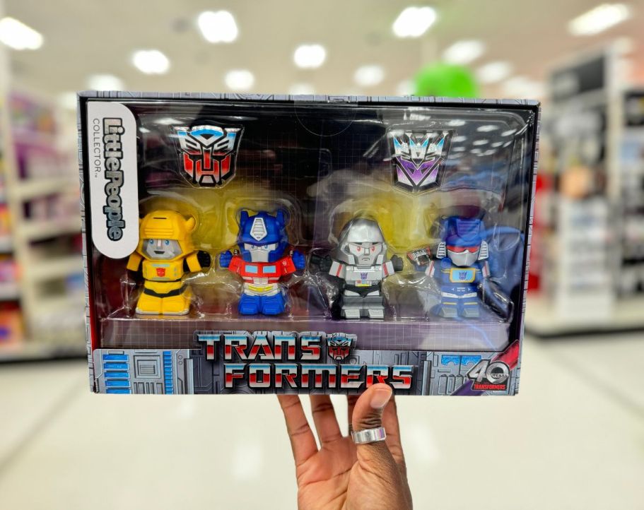 NEW Transformers Little People Collector Set Just $17.49 on Target.com (Reg. $25)