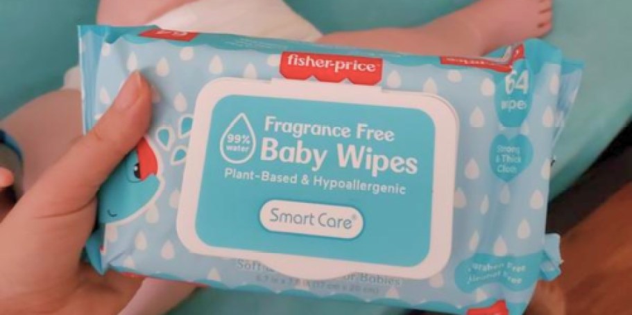 Fisher-Price Plant-Based Baby Wipes 384-Count Only $8 on Walmart.com (Reg. $26)