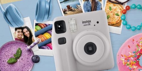 Fujifilm Instax Mini Camera Bundle Only $55 Shipped on Walmart.com – Includes Film, Case, Album, & Stickers!