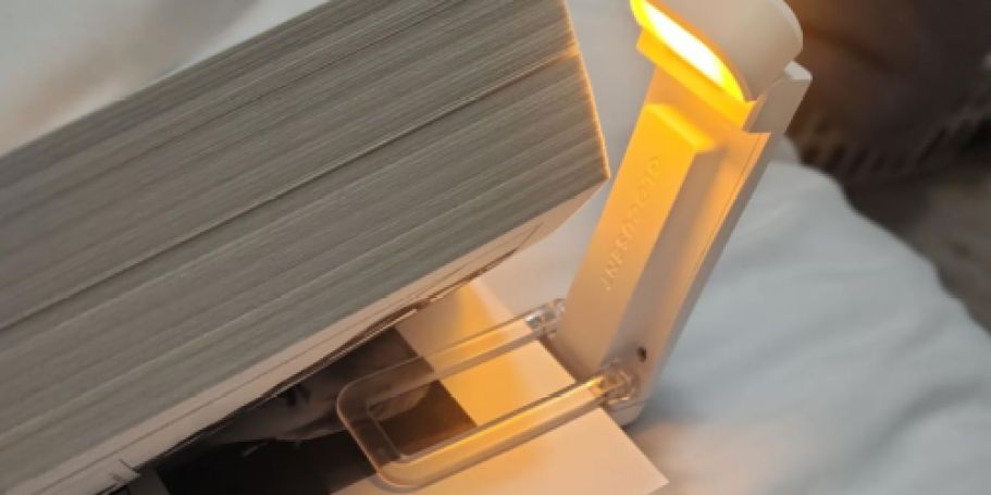 Clip-on Rechargeable Book Light Just $4.99 on Amazon (Regularly $23)