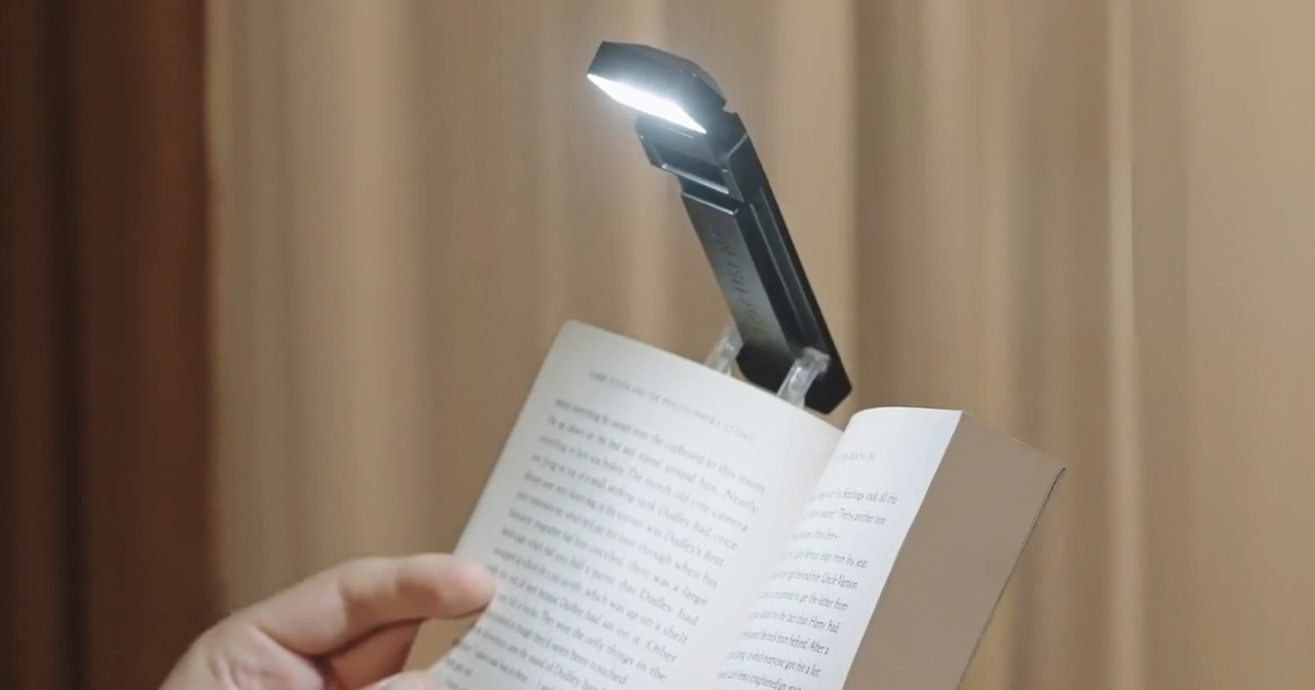 Rechargeable Clip-on Book Light w/ Timer Just $5.99 Shipped for Amazon Prime Members