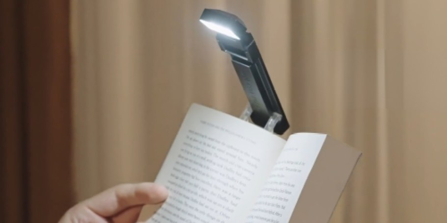 Clip-on Rechargeable Book Light with Timer Just $5.99 Shipped for Amazon Prime Members