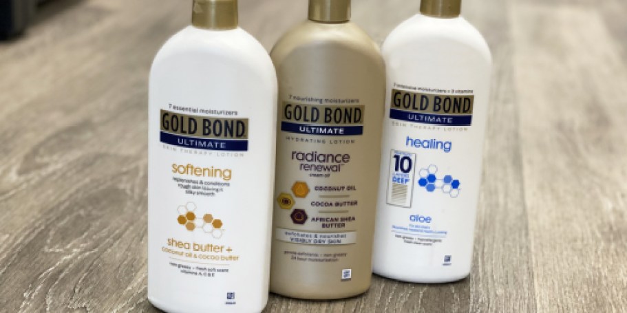 Gold Bond Lotions from $4 Shipped After Stacking Amazon Coupons (Reg. $10)