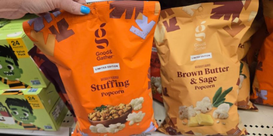 Good & Gather Stuffing Flavored Chips & Popcorn Just $3 at Target