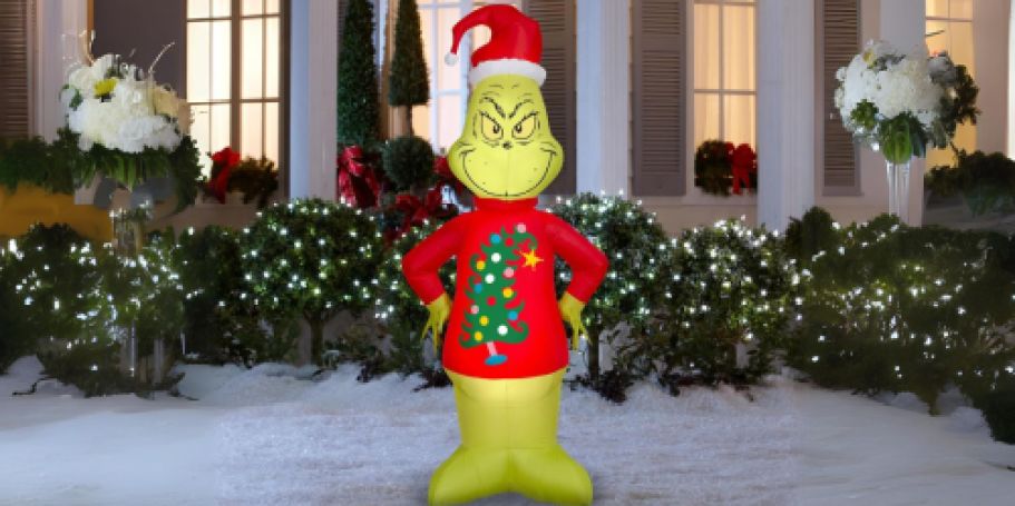 NEW Lowe’s Grinch Decor Available Now (These Finds Won’t Last Long)