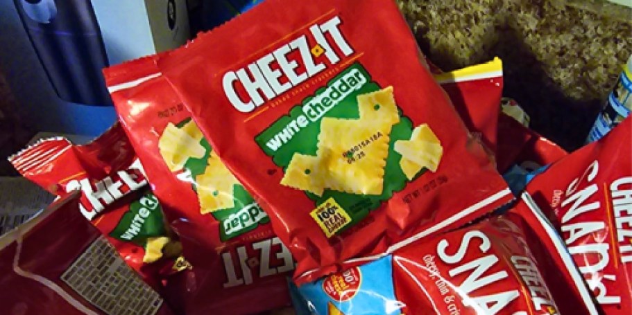Cheez-It Snack Bags 40-Count Variety Pack Just $11.66 Shipped on Amazon (Only 29¢ Each)