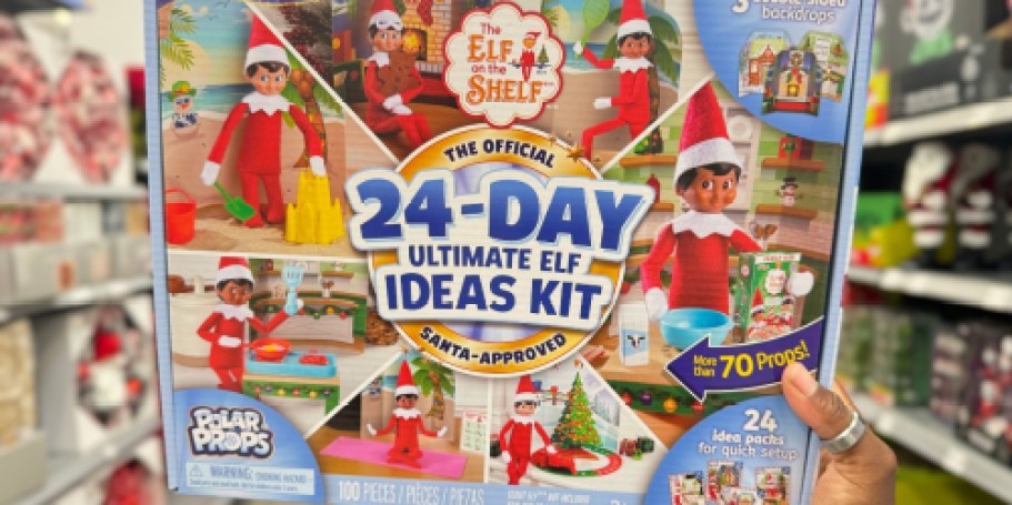 The Ultimate Elf on the Shelf Props Kit Includes 24 Days of Fun for Just $29.96!