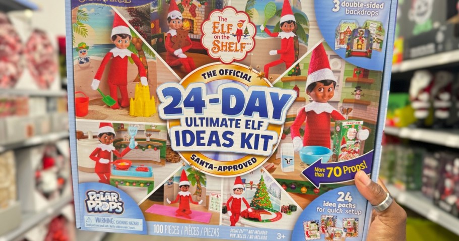 Score the Ultimate Elf on the Shelf Props Kit – 24 Days of Fun for Just $29.96!