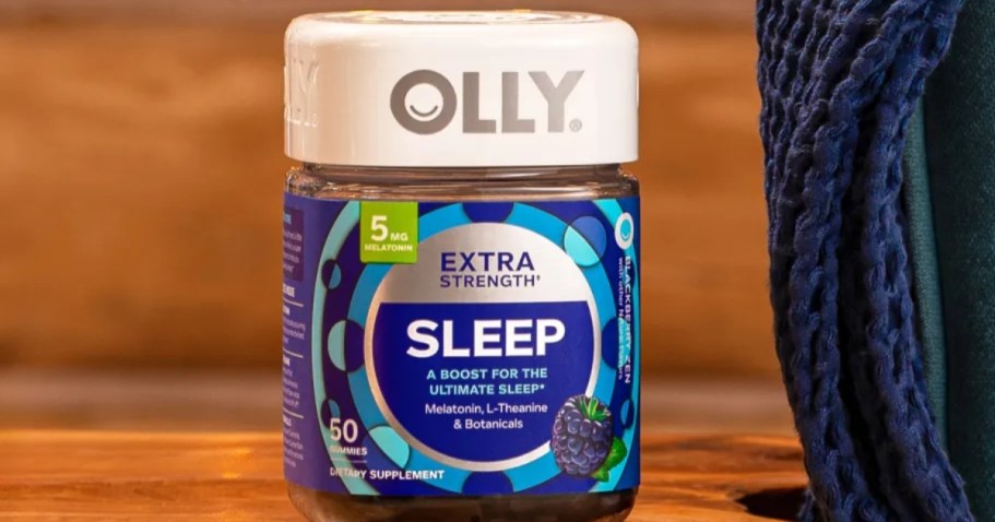 OLLY Sleep Gummies 50-Count Bottles Only $9 Shipped on Amazon