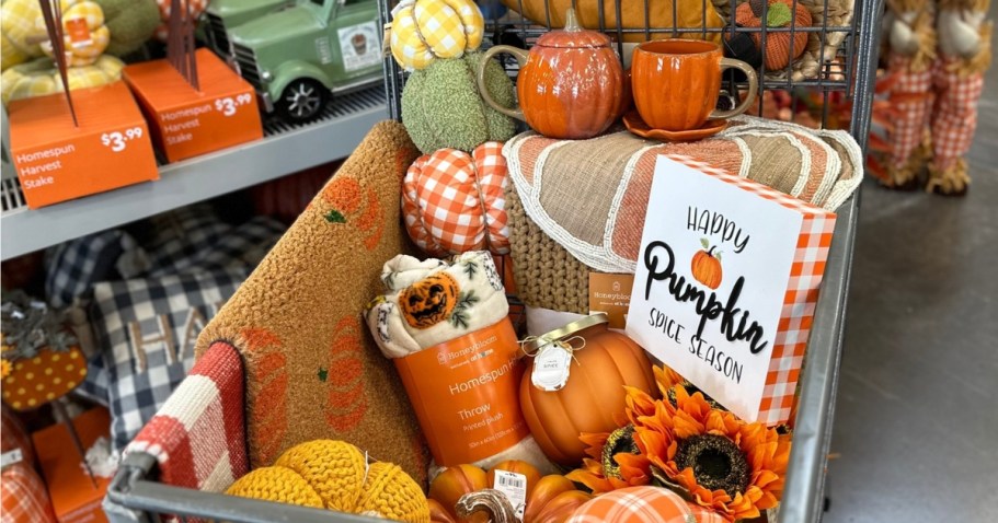 At Home Fall & Halloween Decor from $2.99 (+ FREE Fall Candle TODAY for Rewards Members)!