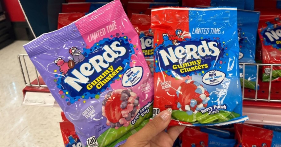 BOGO 50% Off Nerds Gummy Clusters on Amazon