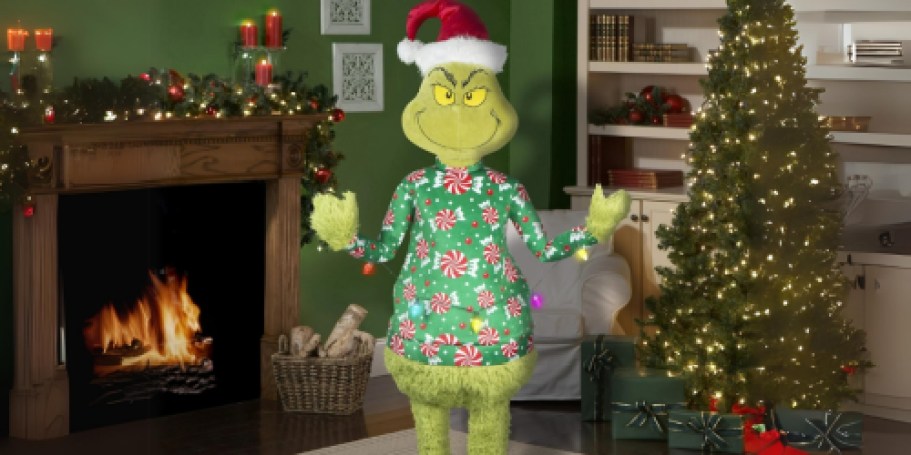 This Life-Size Animated Grinch is a Best-Seller + More Grinch Christmas Decor on Walmart.com