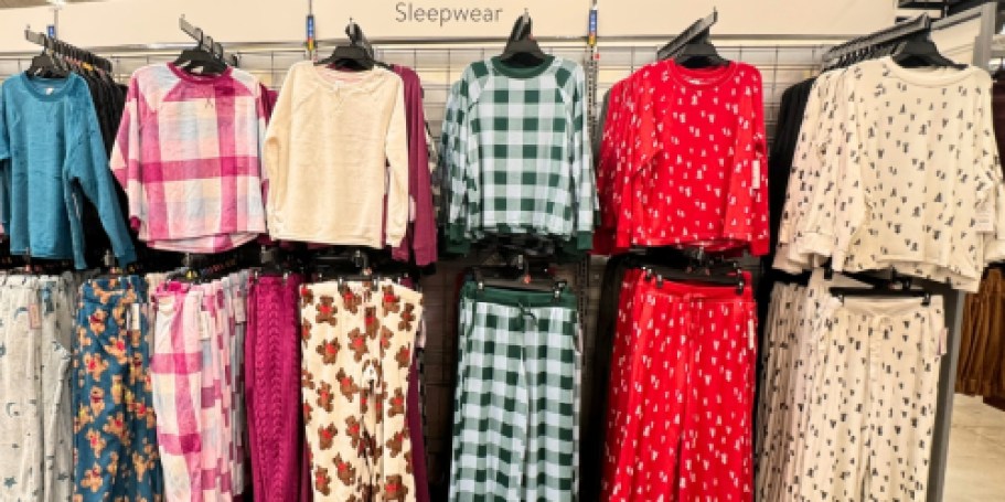 Cozy & Cute Women’s Pajama Sets UNDER $10 on Walmart.com