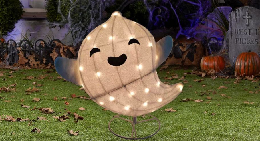 Up to 60% Off Lowe’s Halloween Decorations | LED Plush Ghost Just $19.99 + More