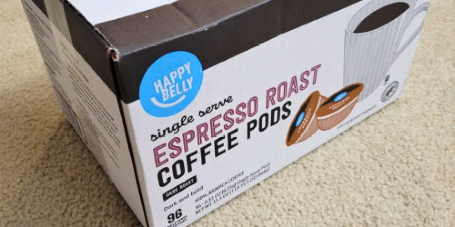 Happy Belly Espresso Roast K-Cups 96-Count Only $24.96 Shipped w/ Amazon Prime