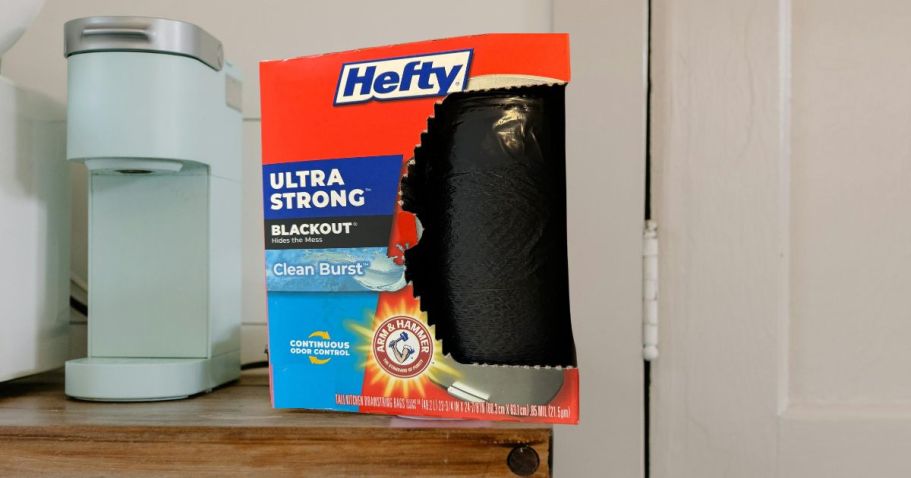 Hefty 13-Gallon Trash Bags 110-Count Only $19 Shipped on Amazon (Reg. $24)