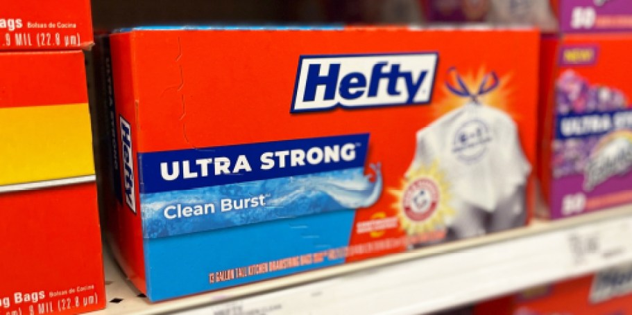 FREE $10 Amazon Credit When You Buy Hefty Trash Bags!