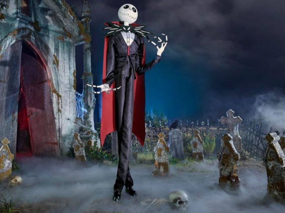Disney 6' Animated Jack Skellington 
