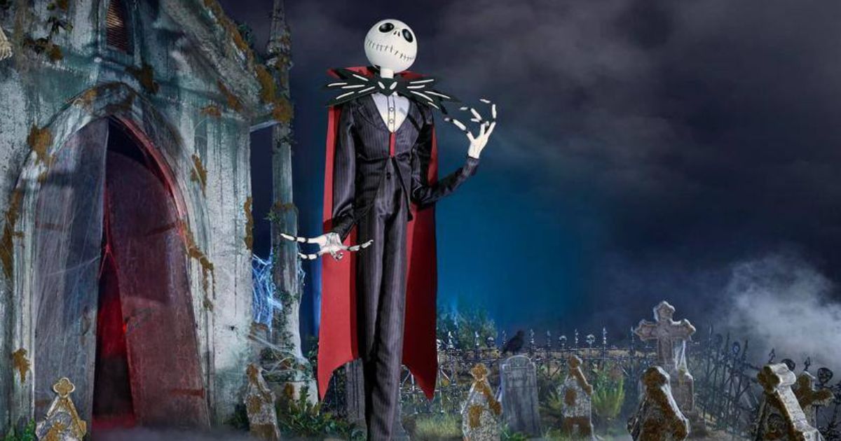 Home Depot Halloween Decor Sale | 6-Foot Animated Jack Skellington JUST $159 Shipped (Reg. $199)