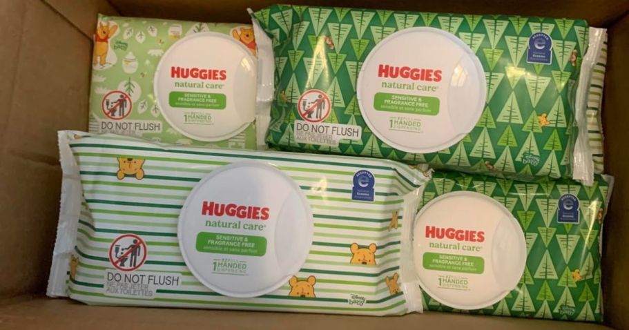 GO! Huggies Natural Care Baby Wipes 768-Count Box Just $15.59 Shipped on Amazon