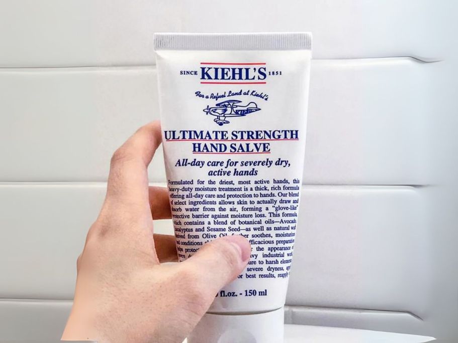 *RARE* 50% Off Kiehl’s Skincare on Macys.com | Ultimate Strength Hand Salve Only $16.50 (Reg. $33)