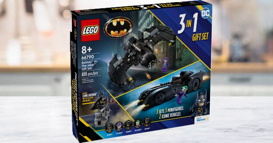 LEGO Batman vs. The Joker Set Only $50 Shipped on Walmart.com (Includes THREE Sets!)