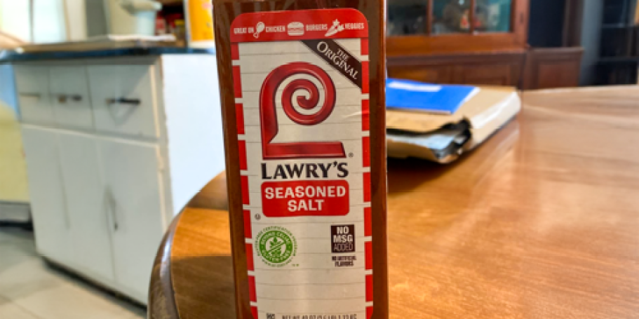 Lawry’s Seasoned Salt 39oz Jar Just $5.83 on Amazon